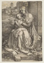 Virgin and Child Seated by the Wall, 1514