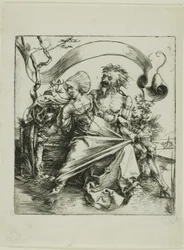 Young Woman Attacked by Death (The Ravisher)