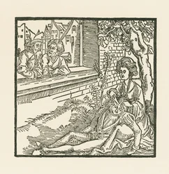 Delilah Cuts Off Samson