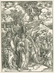 Four Angels staying the winds and the signing of the Chosen