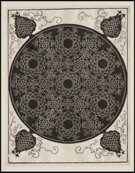 Fourth Knot, 7 Circular Groups of Knots with Black Centres