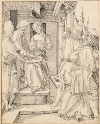 Pilate washing his hands