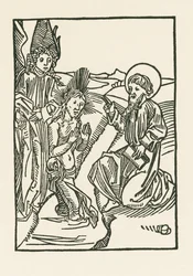 The Baptism of Christ in the River Jordan