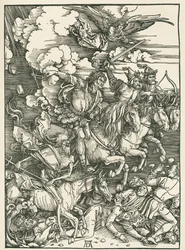 The Four Horsemen of the Apocalypse. The Revelation of Saint John