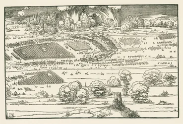 The Siege of a Fortress, Right Block