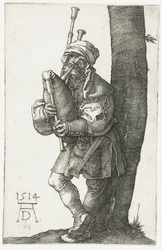 The Bagpipe Player