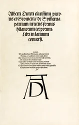 Title Page Featuring Durer