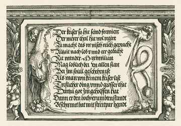 Triumphal Arch for Emperor Maximilian I