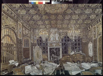 Stage Design for the Play Othello by William Shakespeare