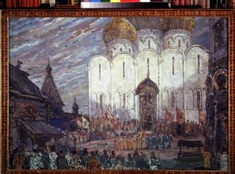 Stage Design for the Opera Boris Godunov