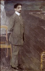Portrait of Mikhail Kuzmin