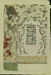 Theatre Programme for the Theatre Play Faust