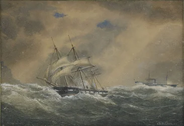 The Steam Frigate Svetlana