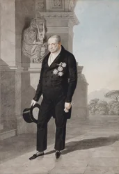 Portrait of King Francis I of the Two Sicilies, 1825