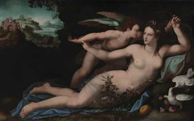 Venus Disarming Cupid