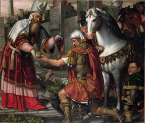 Meeting of Abraham and Melchizedek