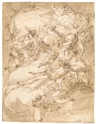 Apollo in His Chariot