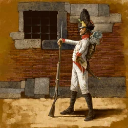 Austrian Line Grenadier, circa 1809