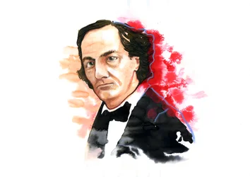 Portrait of Charles Baudelaire (1821-1867), French poet