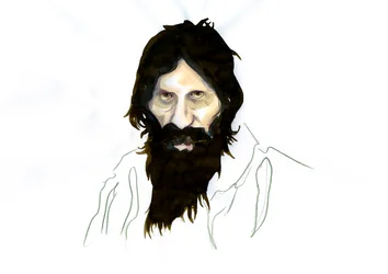 Portrait of Grigori Rasputin