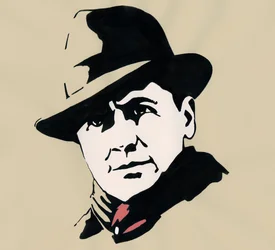 Portrait of the prefect and French resistance member Jean Moulin (1899-1943)