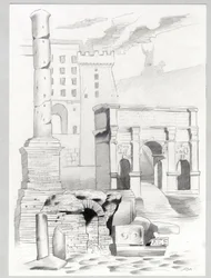 Ruins of the Roman era in Rome, Forum