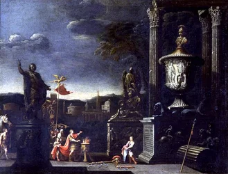 View with a Scene of a Sacrifice