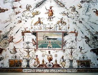 Ceiling of the Saletta, c.1570