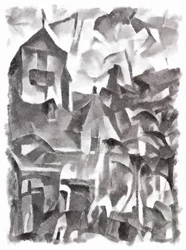 view (black) #6, 2016