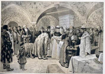 The Reception of the Tsarina after Easter Matins
