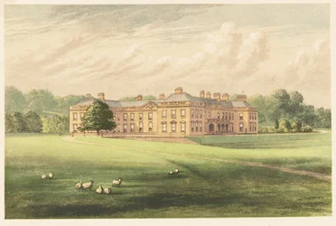 Holme Lacy House, Herefordshire, England. 1880
