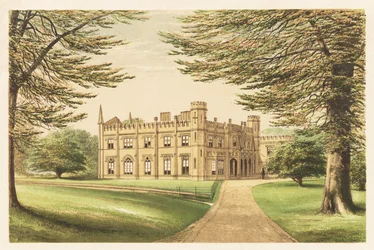 Thrybergh Park, Yorkshire, England. 1880