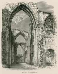 Bolton Priory, Arches of Transept