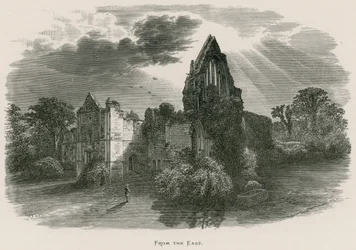 Dryburgh Abbey, From the East