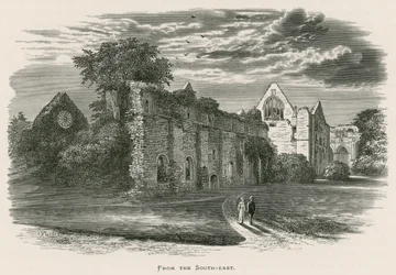 Dryburgh Abbey, From the South-East