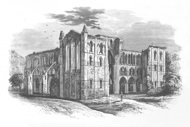 From the North, Rievaulx Abbey