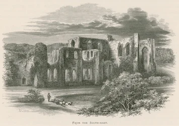 Furness Abbey, From the South-East
