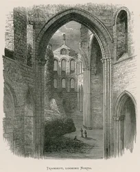 Kirkstall Abbey, Transept, Looking North