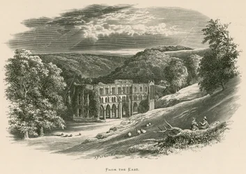 Rievaulx Abbey, From the East