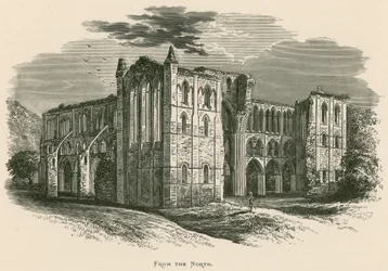 Rievaulx Abbey, From the North