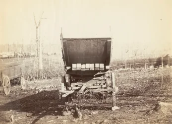 Untitled, [Field Telegraph Battery Wagon]