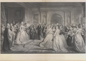 The Republican Court (Lady Washington’s Reception Day)