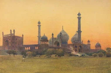 The Jumma Musjid, Delhi - At Sunset