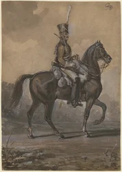 Russian dragoon, 1820