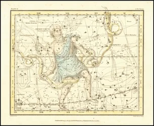 1822 - Ophiuchus and Serpent