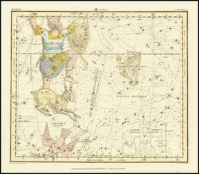 1822 - Orion, Psaltriem Georgii, Sceptrum Brandenburgium, Lepus and Columba Noachi