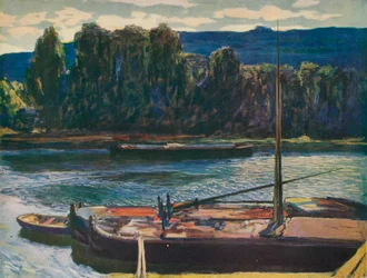 Evening on the River Seine