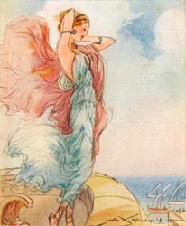 Helen of Troy, daughter of Zeus and Leda, 1937