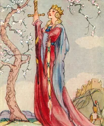 Queen Guinevere, consort of King Arthur, 1937