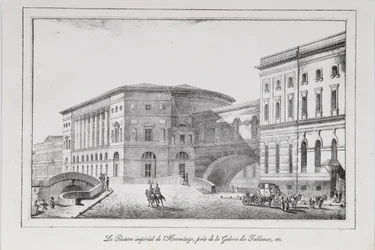 The Hermitage Theatre in Saint Petersburg (Series Views of Saint Petersburg)